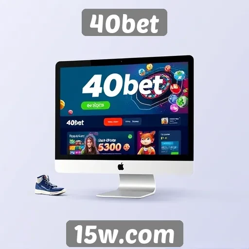 Acessibilidade e design do site 40bet
